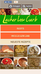 Mobile Screenshot of lecker-low-carb.de